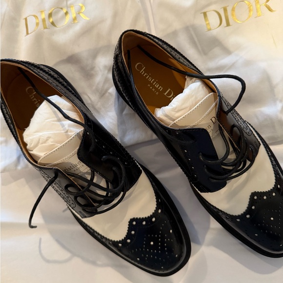 Christian Dior Womens Oxford shoes- EU size 38.5- WORN ONCE!